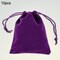 Generic 10Pcs Velvet Storage Bags Wedding Favor Pouch Jewelry Packaging Bag Gift Bag